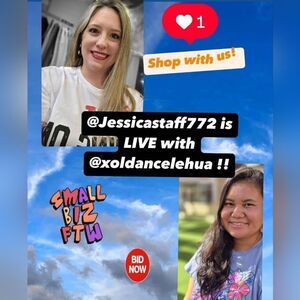 Live Show Listing with @XOLDANCELEHUA!! COME SHOP!🫶💓🥰